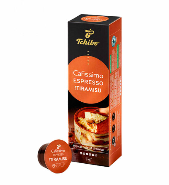 10 Capsule Tchibo Cafissimo Espresso Tiramisu