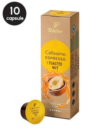 10 Capsule Tchibo Cafissimo Espresso Toasted Nut
