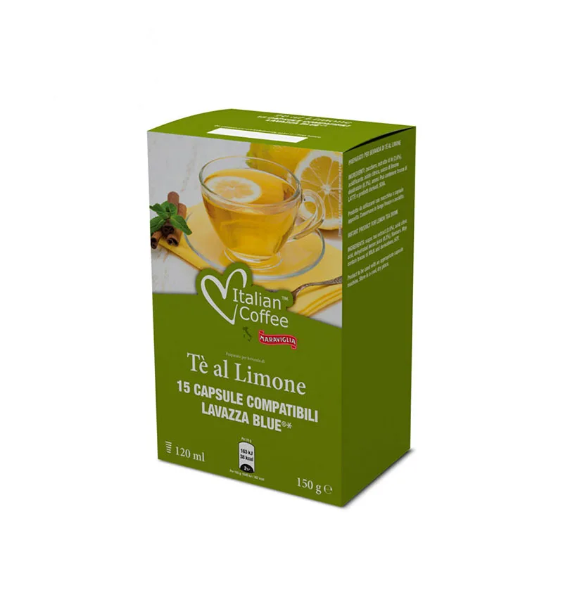 15 Capsule Italian Coffee Ceai de Lamaie – Compatibile Lavazza Blue 15 Capsule Italian Coffee Ceai de Lamaie – Compatibile Lavazza Blue