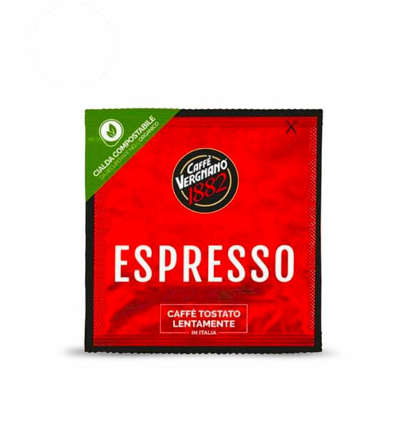150 Paduri Biodegradabile Vergnano Espresso - Compatibile ESE44