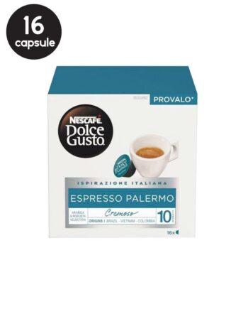16 Capsule Nescafe Dolce Gusto Espresso Palermo Cremoso