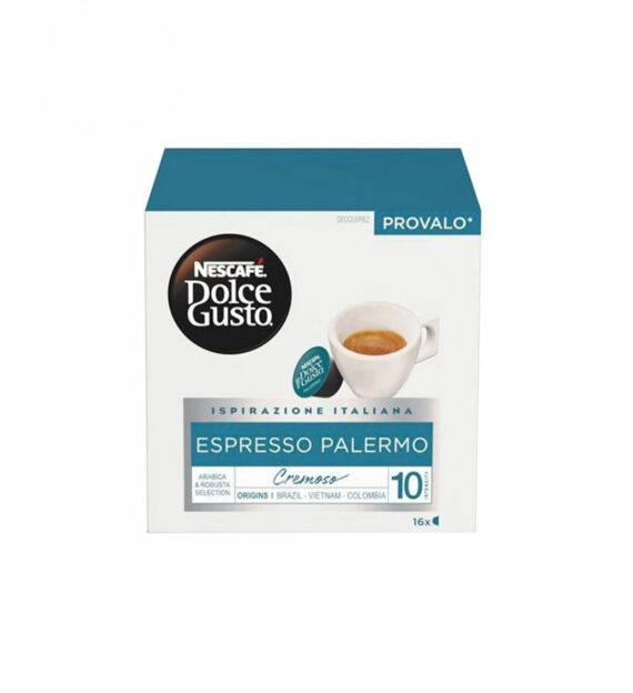 16 Capsule Nescafe Dolce Gusto Espresso Palermo Cremoso