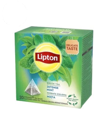 20 Plicuri Ceai Verde Intense Mint - Lipton