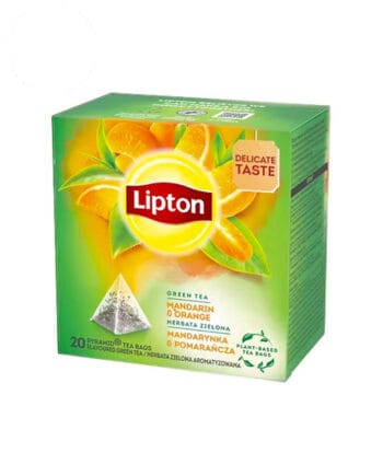 20 Plicuri Ceai Verde Mandarine si Portocale - Lipton 20 Plicuri Ceai Verde Mandarine si Portocale - Lipton