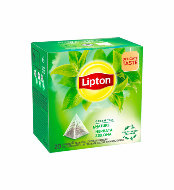 20 Plicuri Ceai Verde Nature - Lipton