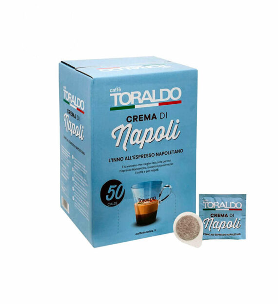 50 Paduri Caffe Toraldo Crema di Napoli - Compatibile ESE44