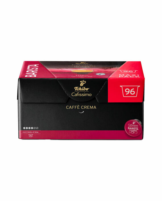 96 Capsule Maxi Pack Tchibo Cafissimo Barista Caffe Crema Colombia