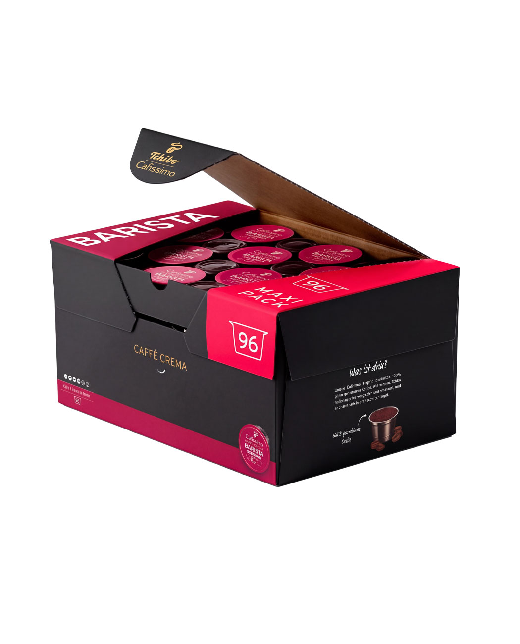 96 Capsule Maxi Pack Tchibo Cafissimo Barista Caffe Crema Colombia 96 Capsule Maxi Pack Tchibo Cafissimo Barista Caffe Crema Colombia – Kafferoma