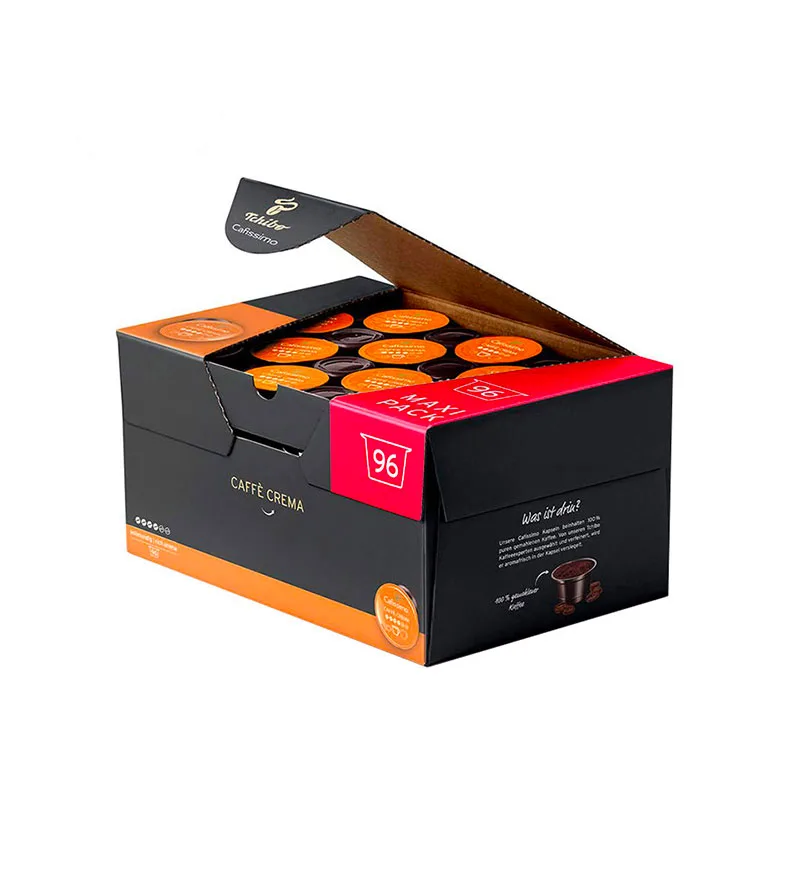 96 Capsule Maxi Pack Tchibo Cafissimo Caffe Crema Rich Aroma