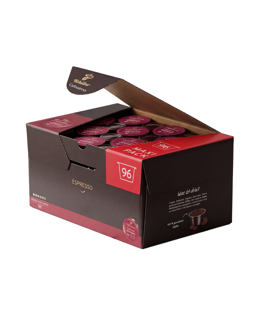 96 Capsule Maxi Pack Tchibo Cafissimo Espresso Intense Aroma 96 Capsule Maxi Pack Tchibo Cafissimo Espresso Intense Aroma – Kafferoma