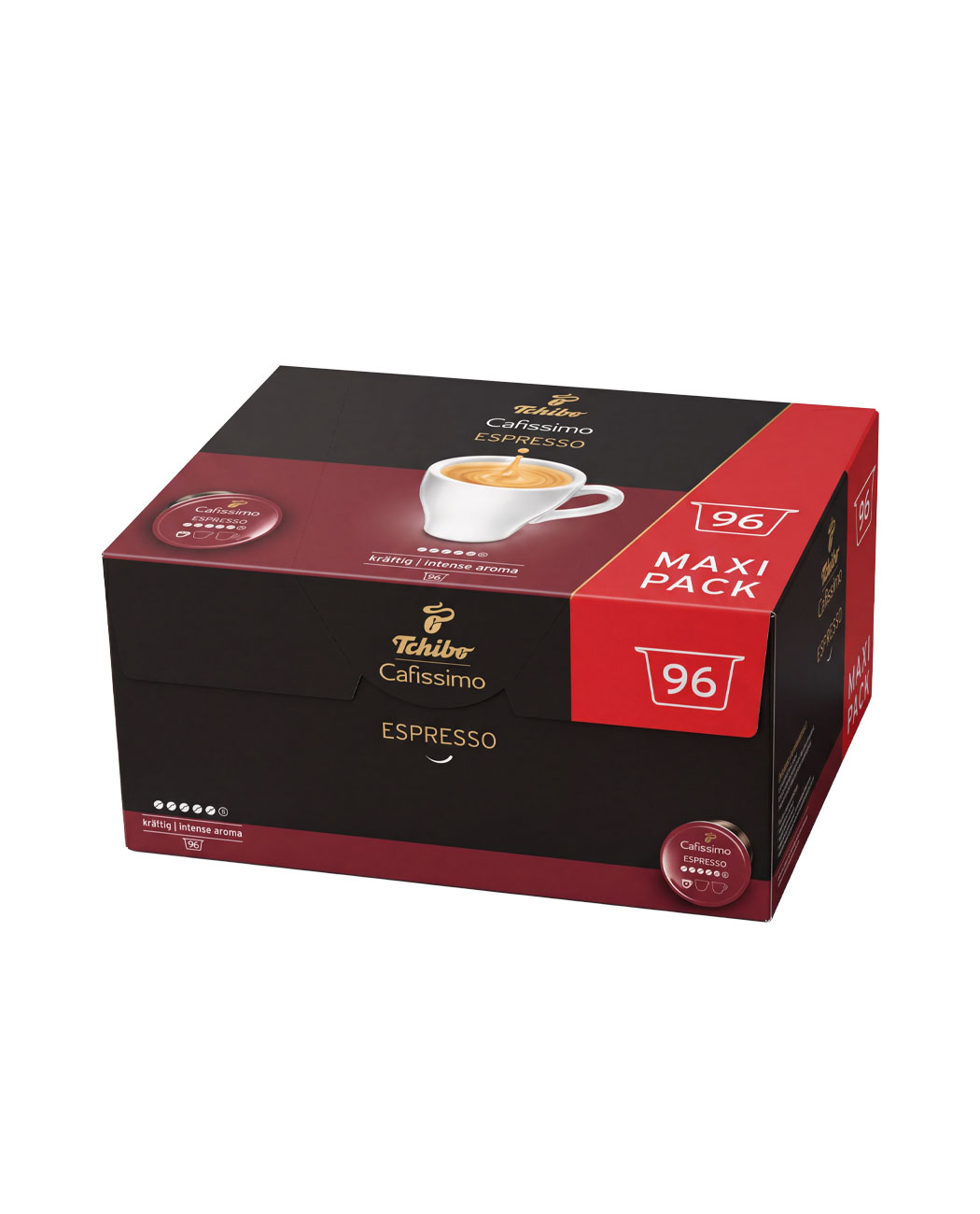 96 Capsule Maxi Pack Tchibo Cafissimo Espresso Intense Aroma 96 Capsule Maxi Pack Tchibo Cafissimo Espresso Intense Aroma, imaginea 2 – Kafferoma