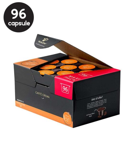96 Capsule Maxi Pack Tchibo Cafissimo Caffe Crema Rich Aroma