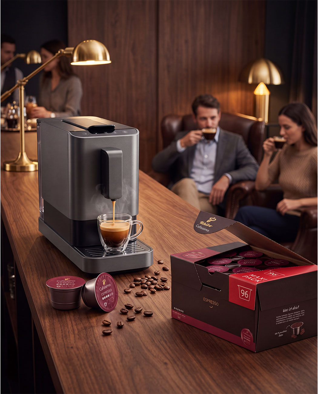 96 Capsule Maxi Pack Tchibo Cafissimo Espresso Intense Aroma 96 Capsule Maxi Pack Tchibo Cafissimo Espresso Intense Aroma, imaginea 5 – Kafferoma