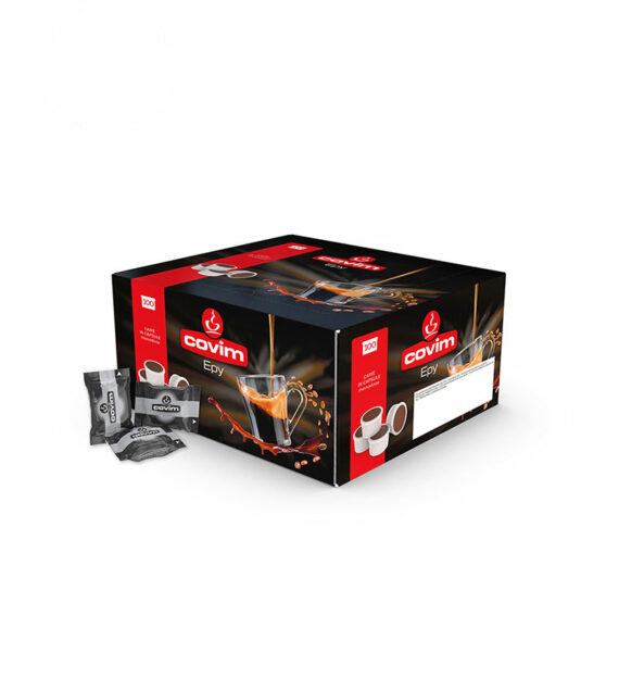 100 Capsule Covim Mistero Nero – Compatibile Espresso Point