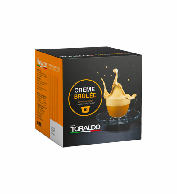 16 Capsule Caffe Toraldo Creme Brulee - Compatibile Dolce Gusto