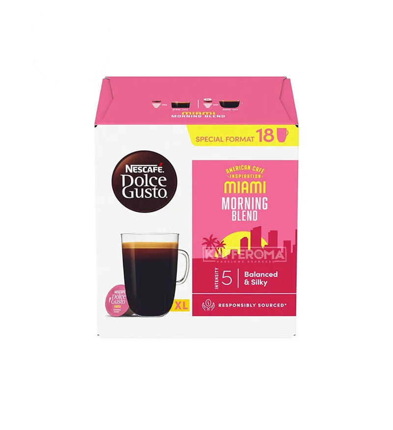18 Capsule Nescafe Dolce Gusto Miami Morning Blend