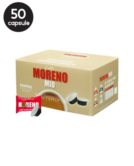 50 Capsule Caffe Moreno Aroma Top – Compatibile A Modo Mio