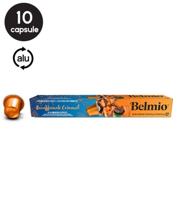 10 Capsule Belmio Decaffeinato Caramel - Compatibile Nespresso