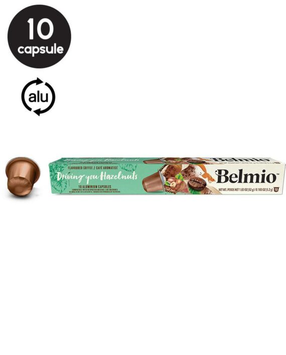 10 Capsule Belmio Driving you Hazel'nuts - Compatibile Nespresso