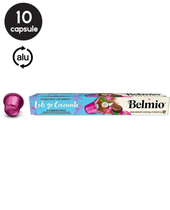 10 Capsule Belmio Let's go Coconutz - Compatibile Nespresso