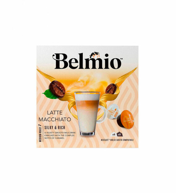 16 (8+8) Capsule Belmio Latte Macchiato - Compatibile Dolce Gusto