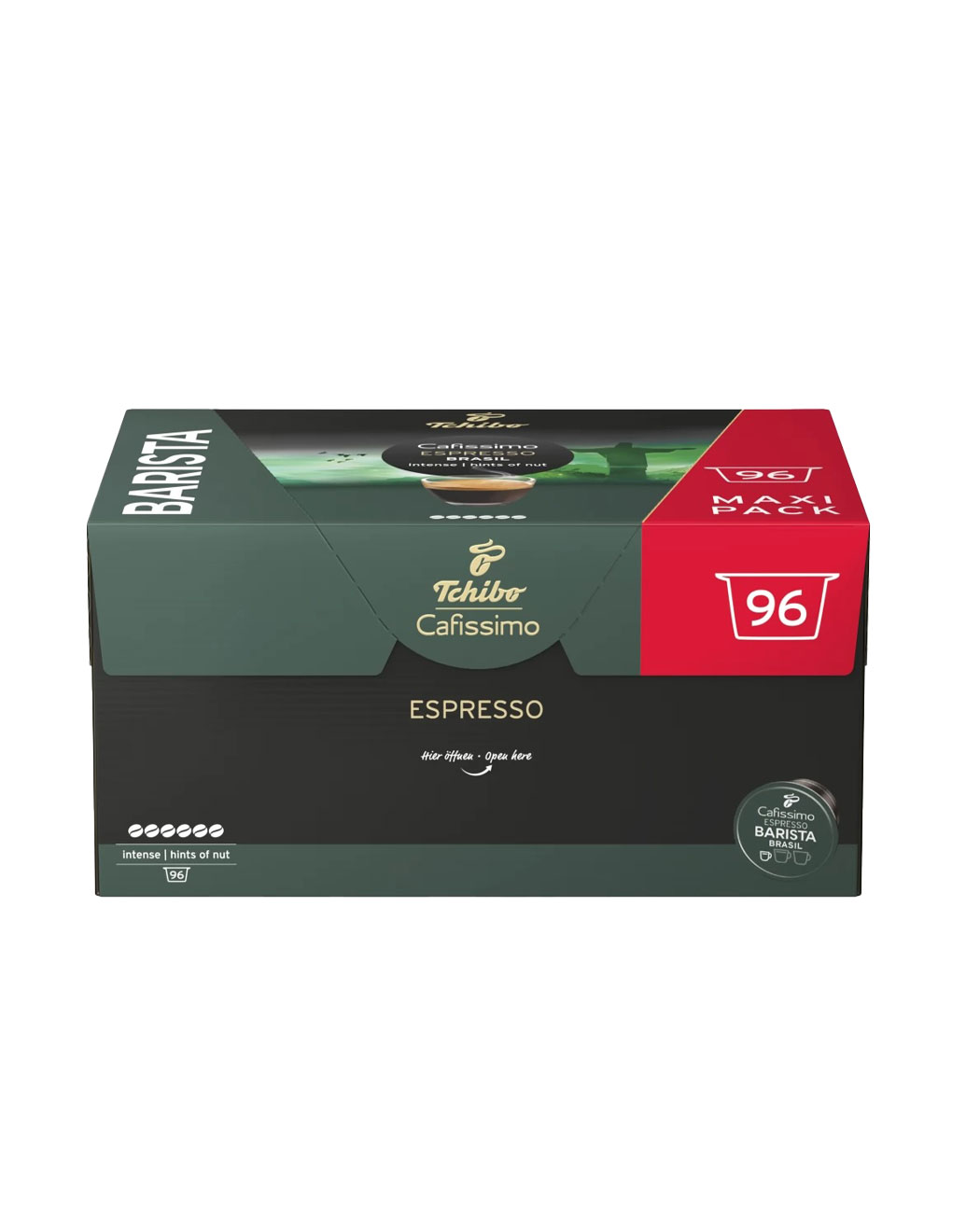 96 Capsule Maxi Pack Tchibo Cafissimo Barista Espresso Brasil 96 Capsule Maxi Pack Tchibo Cafissimo Barista Espresso Brasil, imaginea 2 – Kafferoma