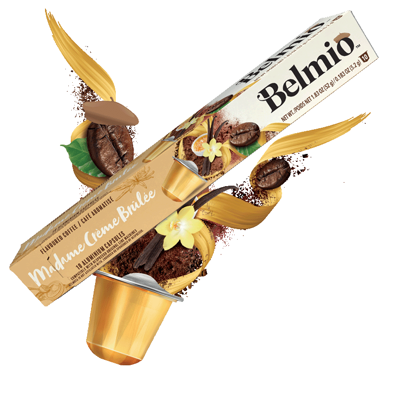 10 Capsule Belmio Madame Crème Brulee - Compatibile Nespresso