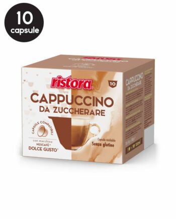 10 Capsule Ristora Cappuccino - Compatibile Dolce Gusto