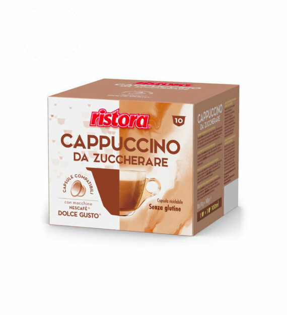 10 Capsule Ristora Cappuccino - Compatibile Dolce Gusto