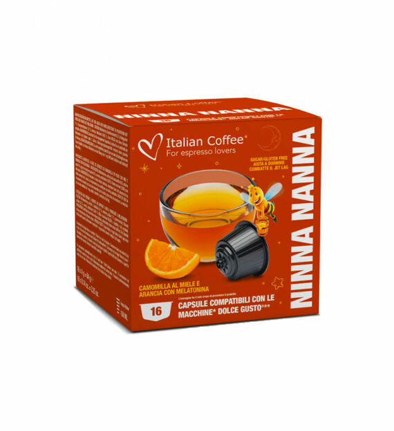 16 Capsule Italian Coffee Ceai Ninna Nanna - Compatibile Dolce Gusto