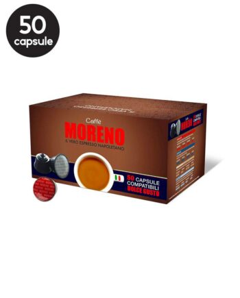 50 Capsule Caffe Moreno Aroma Top - Compatibile Dolce Gusto