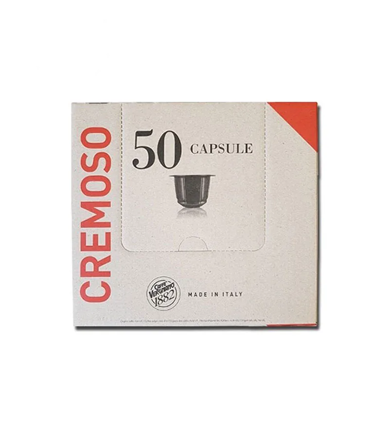 50 Capsule Caffe Vergnano Espresso Cremoso - Compatibile Nespresso 50 Capsule Caffe Vergnano Espresso Cremoso - Compatibile Nespresso