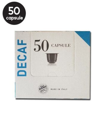 50 Capsule Caffe Vergnano Espresso Decaf - Compatibile Nespresso