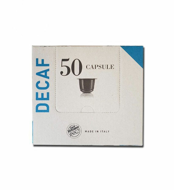 50 Capsule Caffe Vergnano Espresso Decaf - Compatibile Nespresso