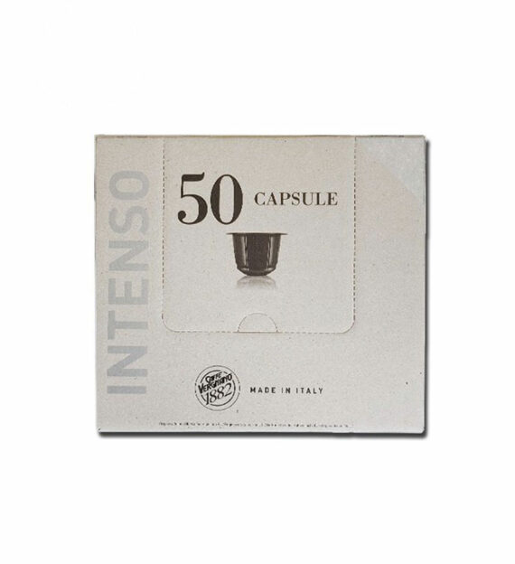 50 Capsule Caffe Vergnano Espresso Intenso - Compatibile Nespresso