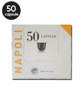 50 Capsule Caffe Vergnano Espresso Napoli - Compatibile Nespresso