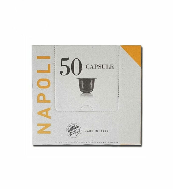 50 Capsule Caffe Vergnano Espresso Napoli - Compatibile Nespresso