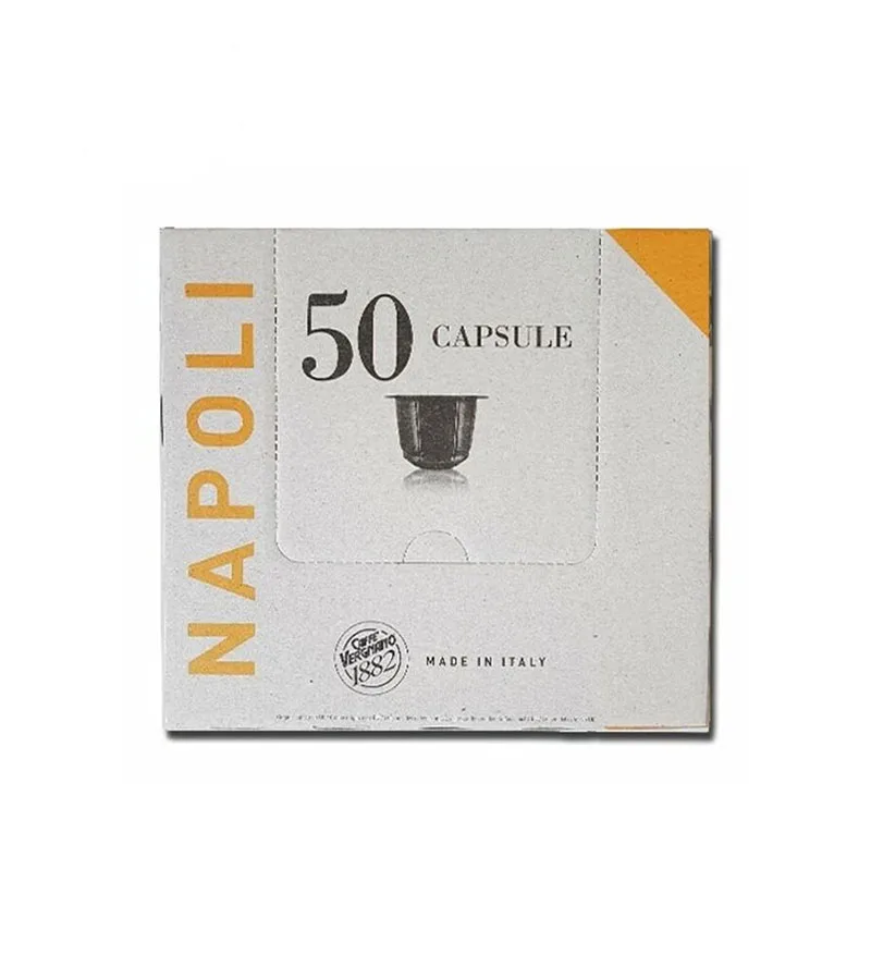 50 Capsule Caffe Vergnano Espresso Napoli - Compatibile Nespresso 50 Capsule Caffe Vergnano Espresso Napoli - Compatibile Nespresso