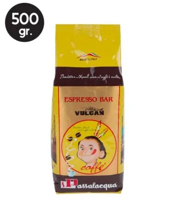Cafea Boabe Passalacqua Black Vulcan 500 gr.