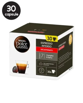 30 Capsule Nescafe Dolce Gusto Espresso Intenso Decaffeinato