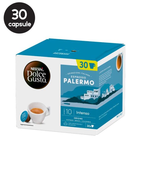 30 Capsule Nescafe Dolce Gusto Espresso Palermo Cremoso