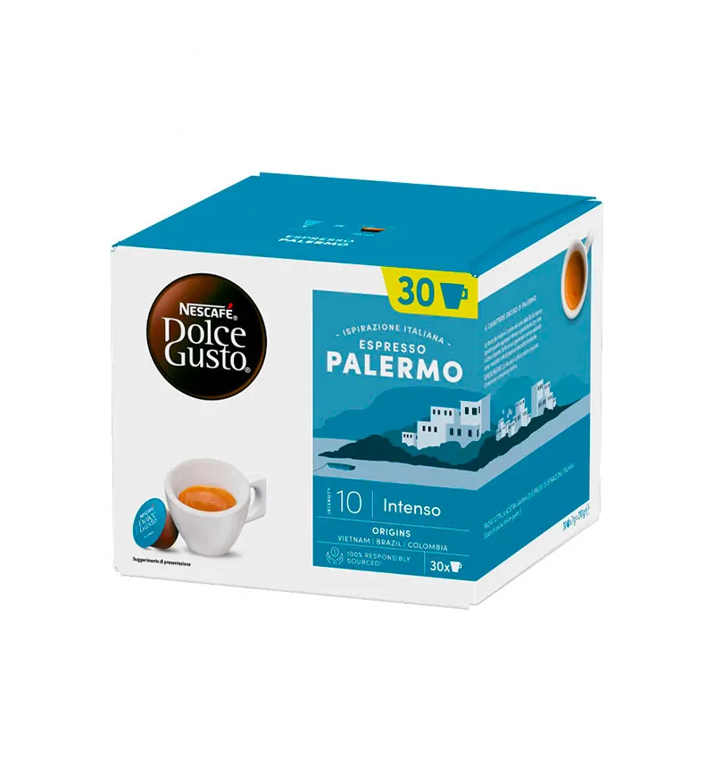 30 Capsule Nescafe Dolce Gusto Espresso Palermo Cremoso 30 Capsule Nescafe Dolce Gusto Espresso Palermo Cremoso