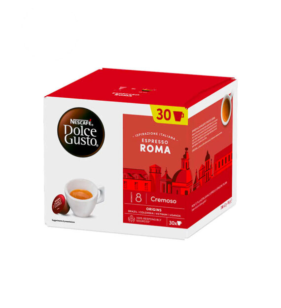 30 Capsule Nescafe Dolce Gusto Espresso Roma