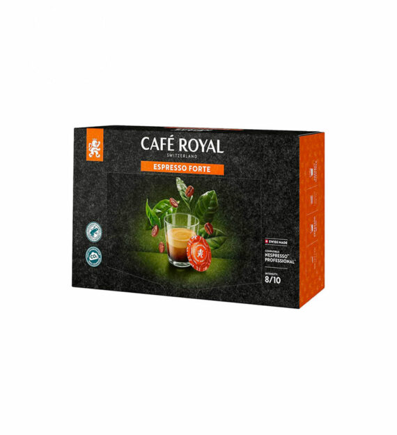 50 Capsule Cafe Royal Espresso Forte - Compatibile Nespresso Professional