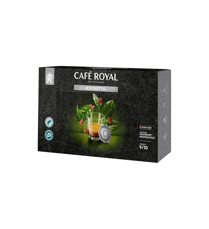 50 Capsule Cafe Royal Ristretto - Compatibile Nespresso Professional 50 Capsule Cafe Royal Ristretto - Compatibile Nespresso Professional