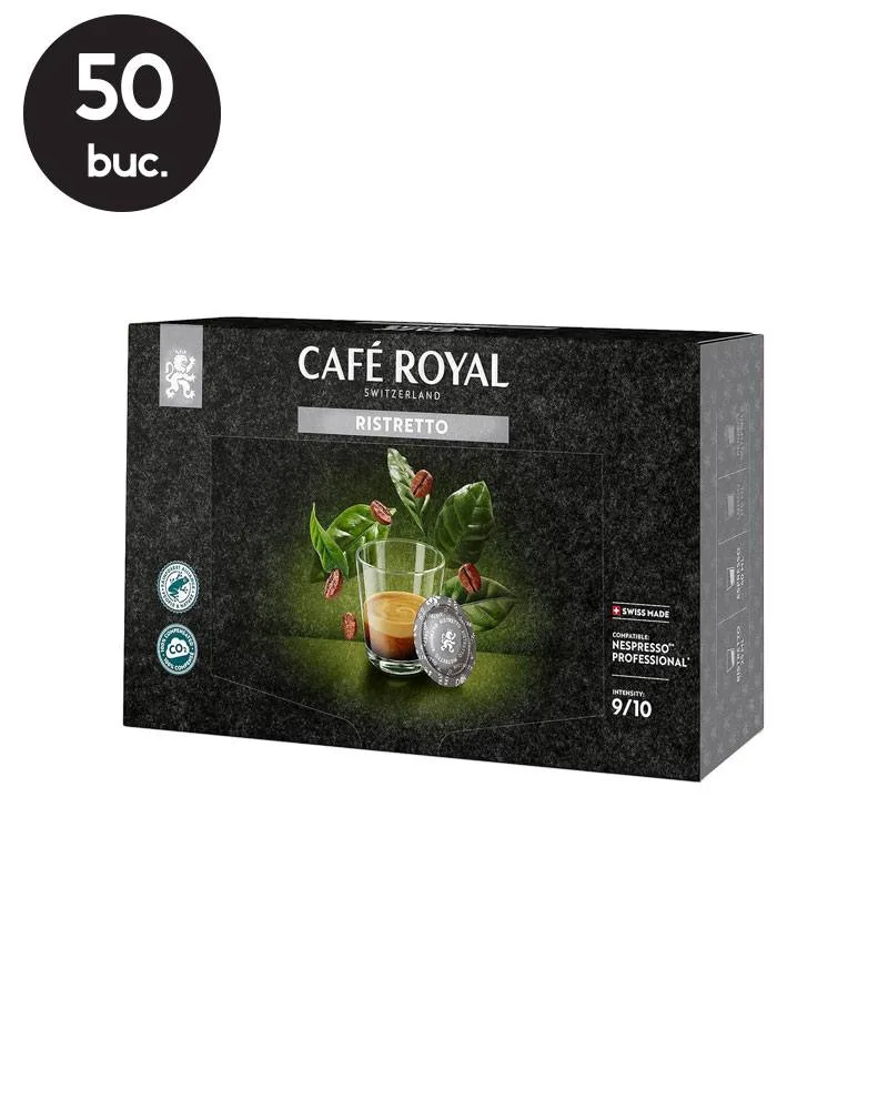 50 Capsule Cafe Royal Ristretto - Compatibile Nespresso Professional 50 Capsule Cafe Royal Ristretto - Compatibile Nespresso Professional