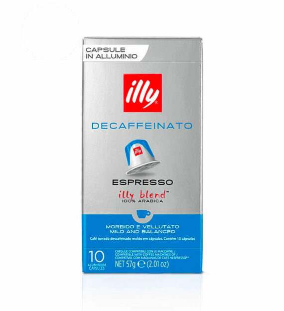 10 Capsule Illy Espresso Decaffeinato - Compatibile Nespresso