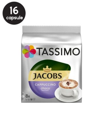 16 (8+8) Capsule Tassimo Jacobs Cappucino Choco