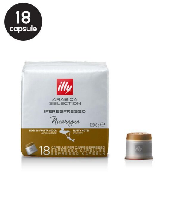 18 Capsule Illy Iperespresso Nicaragua