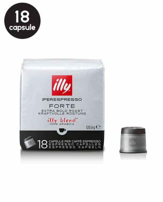 18 Capsule Illy Iperespresso Tostato Forte